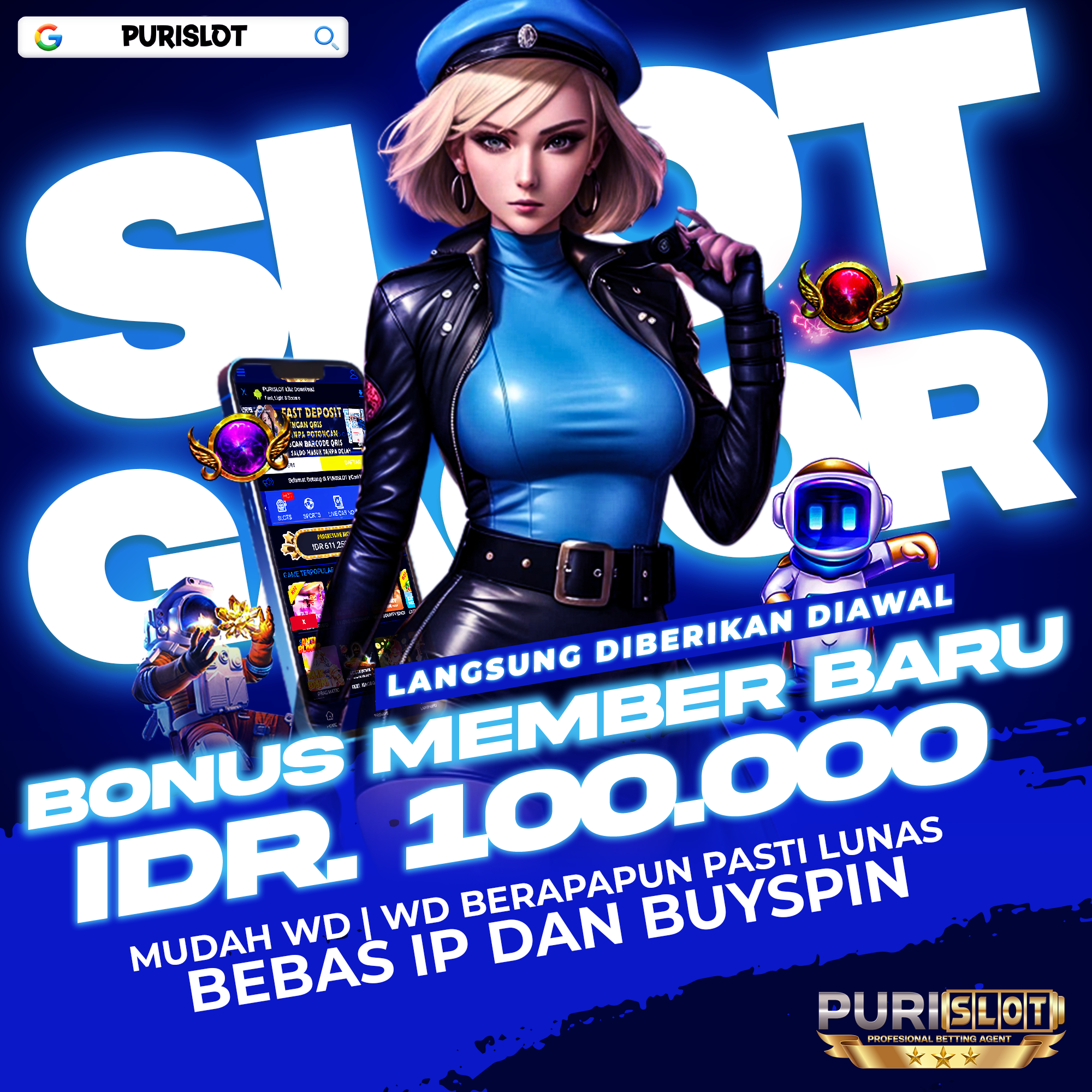 Gambar PURISLOT : Situs Slot Online Resmi Gampang Menang Mudah Maxwin